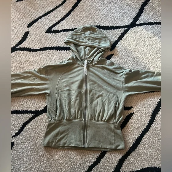 Lululemon hugged waist zip hoodie - Picture 5 of 14